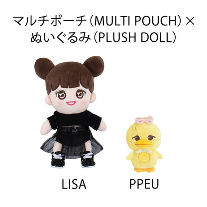 CHARACTER MULTI POUC × PLUSH DOLL（LISA）