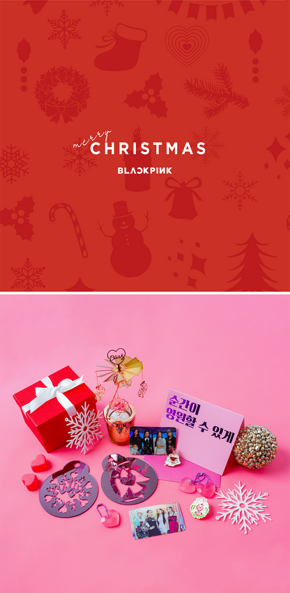 [YGBOX7] BLACKPINK CHRISTMAS CARD SET
